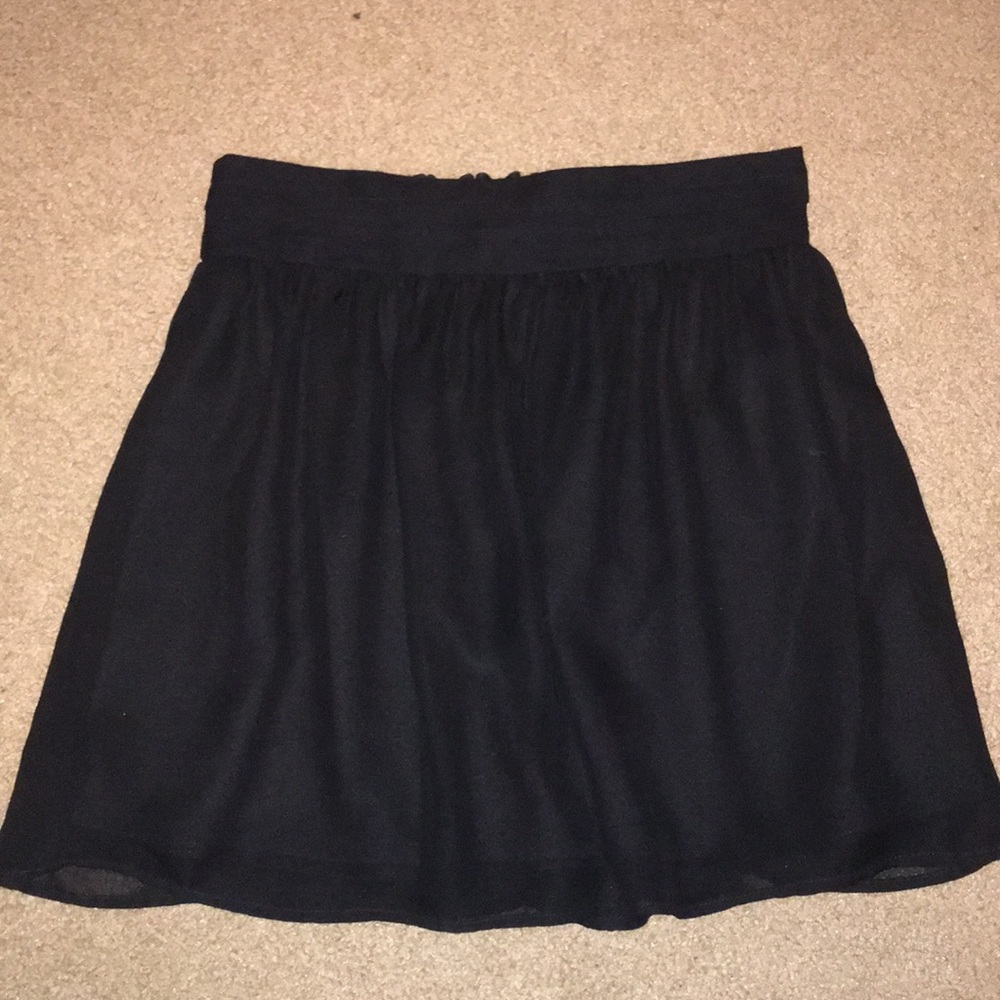 Black skirt
